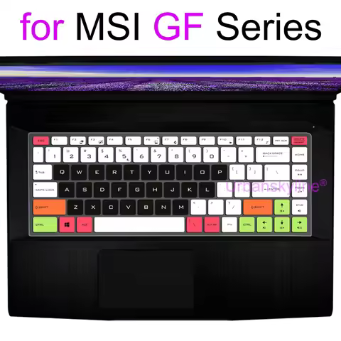 Keyboard Cover for MSI GF75 Thin GF65 Thin GF63 GF72 GF72VR GF62 GF62VR GF Gaming Silicone Protector