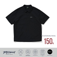 714street | เสื้อยืดคอโปโลชาย 714street แห้งเร็ว ระบายอากาศได้ดี แขนสั้น ทรงหลวม ฤดูร้อน 2026 คอเปิด