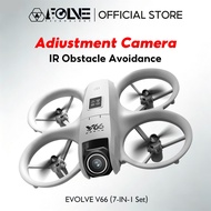 EVOLVE V66 Drone 8K Profesional Remote control electric HD Dual Camera With Screen Rc Brushless Moto
