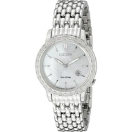 No Citizen Watch Company Citizen Eco-Drive Ladies EW2280-58D Diamond Watch, Stainless Steel, Chronog