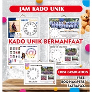Unique Custom Wall Clock Farewell Gift Farewell Gift Graduation Gift Graduation outing school Contem