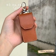 Bao da Túi Đựng Chống Sốc Bảo Vệ Ổ Cứng Di Động SSD Kingston X1000 xs2000 da thật handmade làm theo