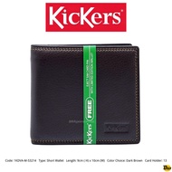 KICKERS Brand Men’s Leather Short Wallet ( 1KDVA-M-53214 )