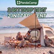 Automatic Camping Tent With Tarp Auto Khemah Foldable Waterproof Kemah Outdoor Tent Picnic Hiking