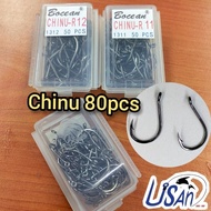 BOCEAN CHINU-R 10 HOOK 80PCS CHINU HOOK MATA KAIL CHINU