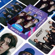 92Pcs Card GOT7 Photocard Winter heptagon Lomo Card Jackson Mark JinYoung GOT7 lomocard Souvenir Ido