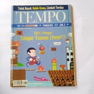 Majalah TEMPO No.22 Jul 2004 Cover SBY MEGA SIAPA GAME OVER