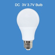 E27 DC 3V 3.7V Low Voltage Ball Shape High Brightness LED Bulb Lamp