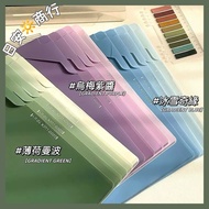 A4 L-Shaped Folder 5pcs Anti-Drop Buckle Design L Test Paper Storage File Organ Stationery File Fold