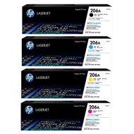 ORIGINAL HP 206A FULL SET W2110A W2111A W2112A W2113A TONER CARTRIDGES