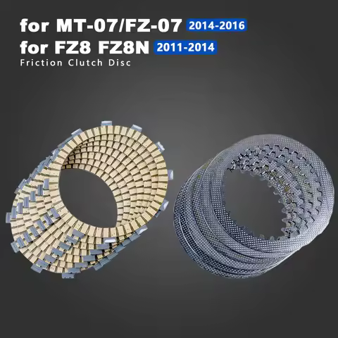 Clutch Friction Disc Plate Parts MT07 Accessories 2016 for Yamaha MT-07 FZ-07 FZ07 FZ8 FZ8N WR250 YZ