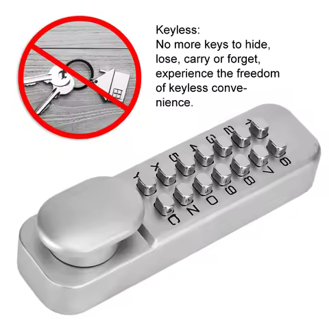 1 - 13 Digital Door Lock Password Door Locks Smart Code Keypad Password Keyless Mechanical Door Lock