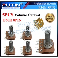The 5PCS B50K 8 PINS MASTER VOLUME CONTROL FOR AMPLIFIER B 50K 8PINS VOLUME CONTROL