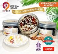 Kurma Almond Wijen Gurih 250gr / Kurma Wijen Almond Kaya Gurih Nikmat