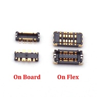 10Pcs Inner FPC Battery Flex Clip Connector For Tecno Infinix Camon 15 12 Pro Air CC6 CC7 CX C10 KC3