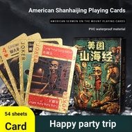 AI Shanhai Jing American Creative Playing Cards Wooden Stick Man Tralala Wearing Shoes Shark Foreign