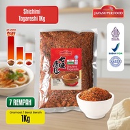 (HALAL) SHICHIMI TOGARASHI JAVA SUPER FOOD JAPANESE CHILI POWDER/ SPICY CHILI POWDER/ 1kg