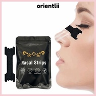 ORIENTLIIY 30Pcs Breath Nasal Strips, Non-Invasive Breathable Nose Strips, Hypoallergenic Nasal Cong