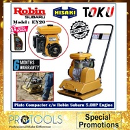 TOKU TKL-80 VIBRATOR PLATE COMPACTOR with ROBIN EY-20D ENGINE