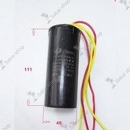 คาปาซิเตอร์ 10+5 uF 450V.  ใช้สำหรับเครื่องซักผ้าต่างๆ