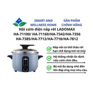 LADOMAX HA-71100/ HA-71160/HA-7342/HA-7356/HA-7385/HA-7712/HA-7718/HA-7812 removable lid rice cooker
