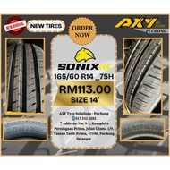 🔥165/60 R14 (NEW TYRE)  ORIGINAL TYRE IMPORT | Tayar Baru Berkualiti, Tebal & Cantik | 100%