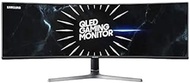 SAMSUNG Curved with Super Ultra-Wide Screen 5K Gaming Monitor, 49",Black