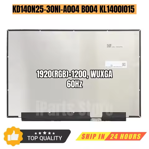 iParts Replacement New Display KD140N25-30NI-B004 A004 KL1400I01S KL1400I015 14.0 Inch IPS Laptop LC