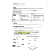 IGCSE A* Chemistry Notes + FREE Past Year Summary Sheets