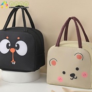SUVE Cartoon Lunch Bag, Thermal Bag  Cloth Insulated Lunch Box Bags,  Lunch Box Accessories Thermal Portable Tote Food Small Cooler Bag