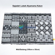 KATUN Alyamama Lubek Prayer Rug Cotton/ 100*55 Thin Prayer Rug Wholesale Prayer Rug