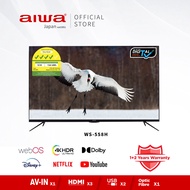 AIWA 55″ | 558H | 4K HDR | WebOS Smart TV | Frameless TV | WS-558H