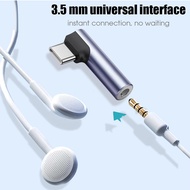 USB C to 3.5mm Adapter Headphone Jack Angled Type Aux Female Car Audio Earphone Adaptor for Iphone