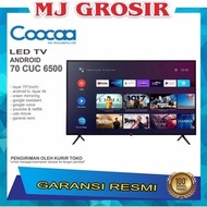 PROMO LED TV COOCAA 70" 70CUC6500 70 INCH USB MOVIE HDMI ANDROID TV 4K