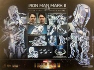 全新 Hot Toys MMS733D59 鋼鐵人 鋼鐵人MK2 馬克2 2.0 MMS733 非 MMS700
