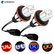 NOBELJIAOO 2Pcs 5W Angel Eyes Marker Light Bulbs Car Side Light Bright Headlights Replacement For BM