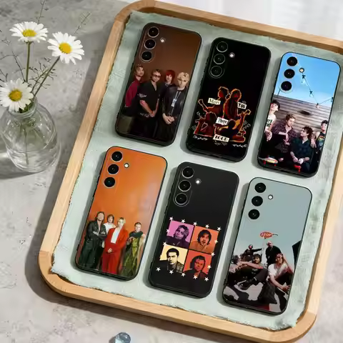 5 S-Seconds of Summer Retro Pop Rock Phone Case For Samsung Galaxy A73,A72,A71,A70,A53,A52,A51,Soft 