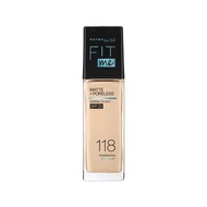 New York Fit Me 霧光控油零毛孔啞緻粉底液 SPF22 - # #118 Light Beige