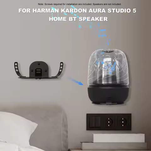 Speaker Mount Bracket Holder Adjustable Duty Speaker Mount Mounting Brackets for Harman Kardon Aura 