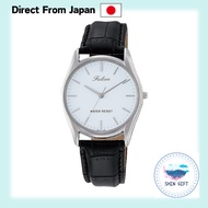 CITIZEN Men's Analog Watch QA00-301 Waterproof Black Leather Strap direct from japan