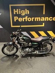 Kawasaki W800 ABS 新款LED頭燈 金蔥綠 台崎總代理公司車