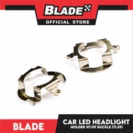 Blade Metal Headlight Bulb Adapter Holder H7 H1 (TL39) 2pcs