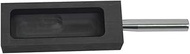 OTOOLWORLD Gold Silver Graphite Ingot Mold Mould Crucible for Melting Casting Refining with Metal Ba