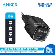 Adapter ANKER fast Quick ZOLO 25W Charger Wall Charger cas type c charger OFFICIAL Warranty