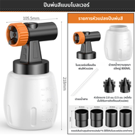 กาพ่นสีไฟฟ้า 4000W 48V สีพ่นรถยนต์ เครื่องพ้นสี เครื่องพ้นสี มีหัวฉีด 0.8 / 1.0 /1.8 / 2.5 มม (ใช้ได