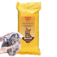 BURT'S BEES - 燕麥+蘆薈 去皮屑潤膚濕紙巾 潔身紙 貓貓專用 除菌潔淨 50片 美國製造 平行進口