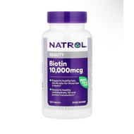 Natrol, Biotin 10000mcg Maximum Strength (100/200s)