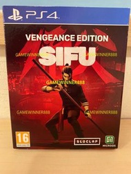 《今日快閃價》（中古二手）PS4遊戲 師父 師傅 Sifu 師父 鐵盒版 限定版 限量版 SIFU [Vengeance Edition] (Limited Edition) 歐版中英文版