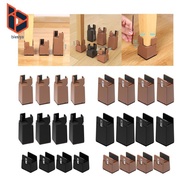 [Blesiya] -Pack Chair Leg Risers, Table Leg Extensions, Supports 600 Lbs, Bed Risers, Diameter 0.39-