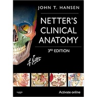 Netter's Clinical Anatomy: with Online Access (Netter Basic Science) 3rd Edition